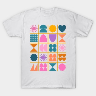 Grid Shapes T-Shirt